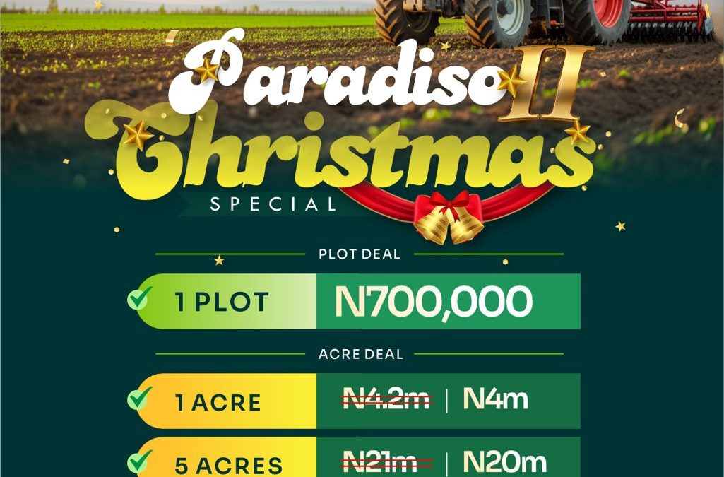 Paradiso Land & Farms Estate Phase II – A Premium Land Investment Opportunity